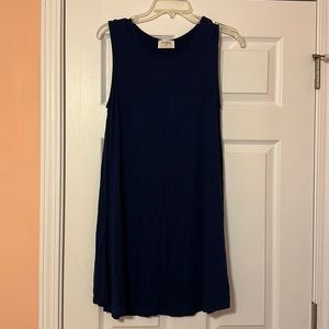 Navy Everly jersey tshirt dress, size M, great condition